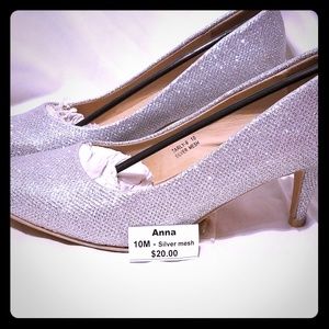 Anna Silver heels